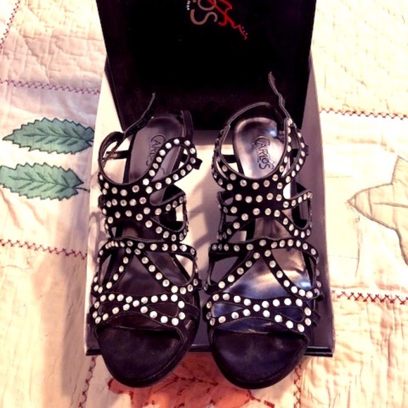 Carlos Santana Shoes - Carlos Santana High-Heeled Cage Sandals